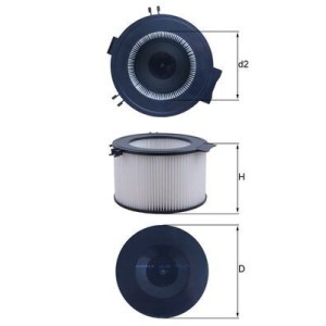 Filter, cabin air KNECHT LA65