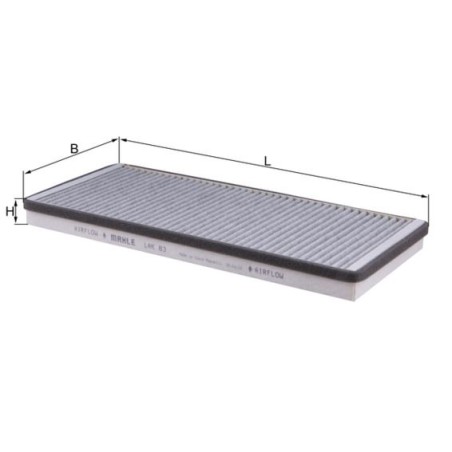 Filter, cabin air KNECHT LAK83