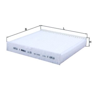 Filter, cabin air KNECHT LA155