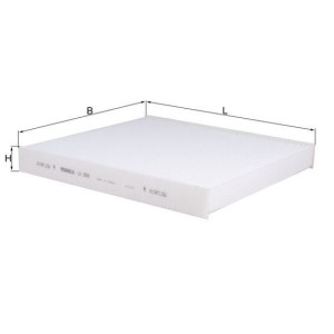 Filter, cabin air KNECHT LA888