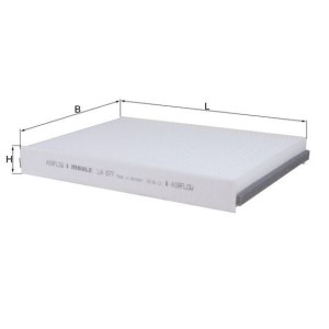 Filter, cabin air KNECHT LA877