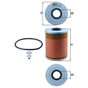 Φίλτρο λαδιού KNECHT OX68D