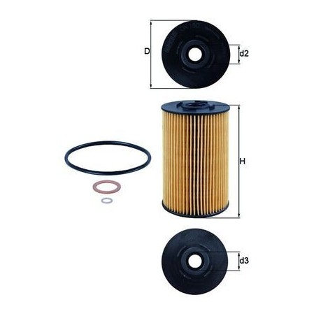 Oil Filter KNECHT OX150D