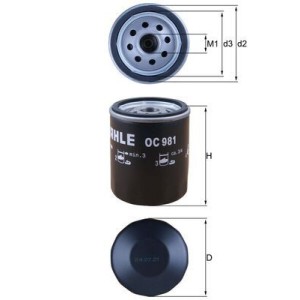 Oil Filter KNECHT OC981