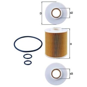 Φίλτρο λαδιού KNECHT OX163/4D