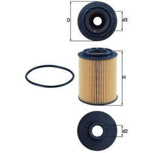 Oil Filter KNECHT OX160D