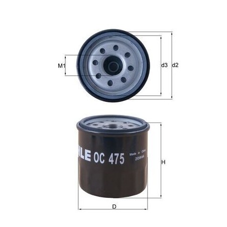 Oil Filter KNECHT OC475