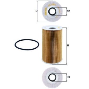 Oil Filter KNECHT OX128/1D