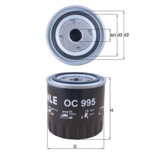 Oil Filter KNECHT OC995