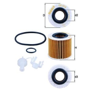 Φίλτρο λαδιού KNECHT OX416D2