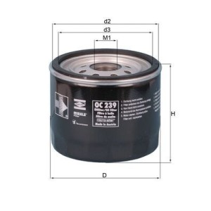 Oil Filter KNECHT OC239