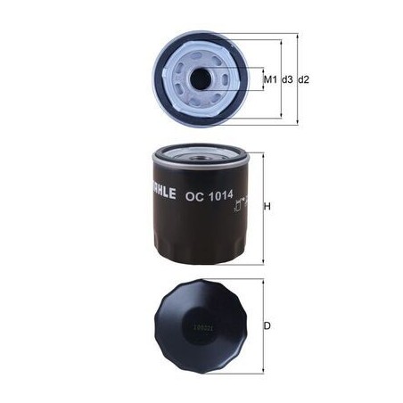 Oil Filter KNECHT OC1014