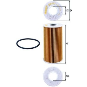 Φίλτρο λαδιού KNECHT OX441D