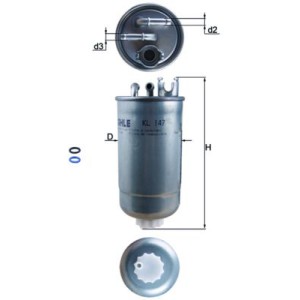Fuel Filter KNECHT KL147D