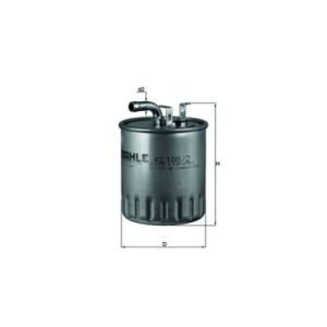 Fuel Filter KNECHT KL100/2