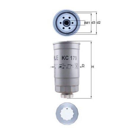Fuel Filter KNECHT KC179
