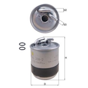 Fuel Filter KNECHT KL228/2D
