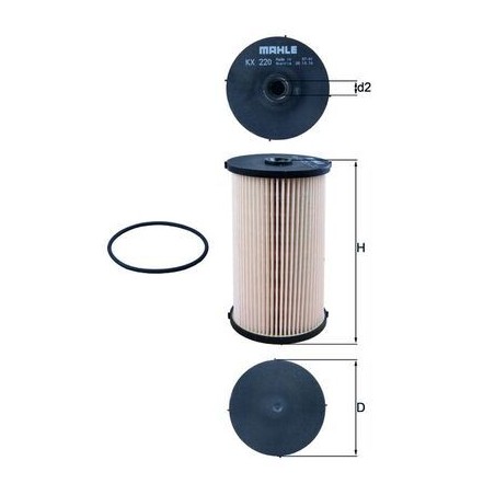 Fuel Filter KNECHT KX220D