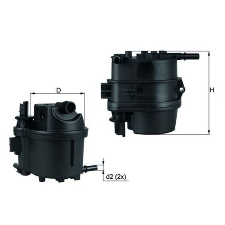 Φίλτρο καυσίμου KNECHT KL779