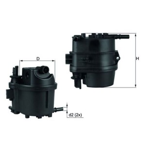 Fuel Filter KNECHT KL779