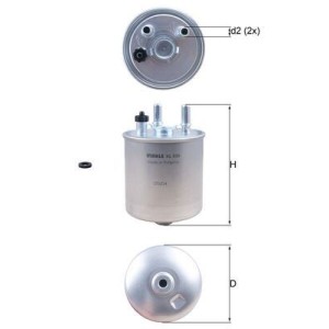 Φίλτρο καυσίμου KNECHT KL639D
