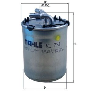 Φίλτρο καυσίμου KNECHT KL778