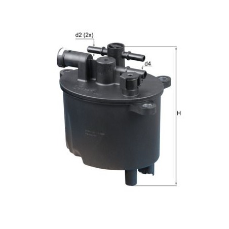 Φίλτρο καυσίμου KNECHT KL581