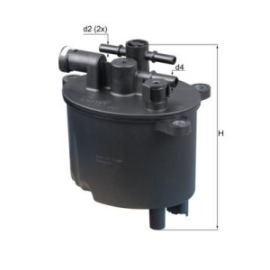 Φίλτρο καυσίμου KNECHT KL581