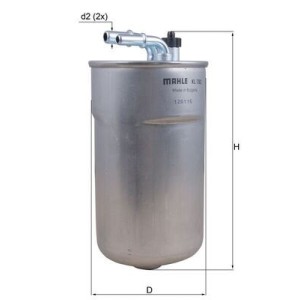 Fuel Filter KNECHT KL792