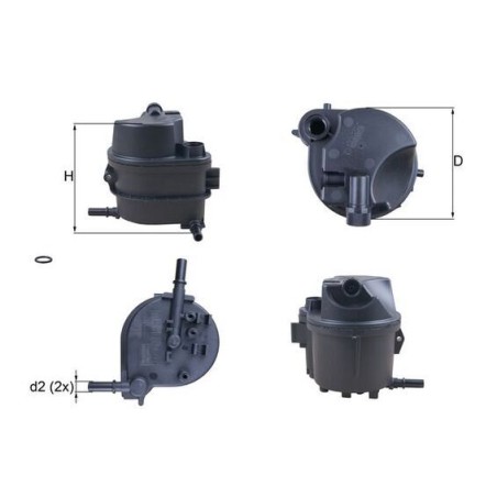 Φίλτρο καυσίμου KNECHT KL777D
