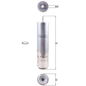Fuel Filter KNECHT KL736/1D