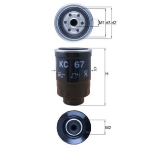 Φίλτρο καυσίμου KNECHT KC67