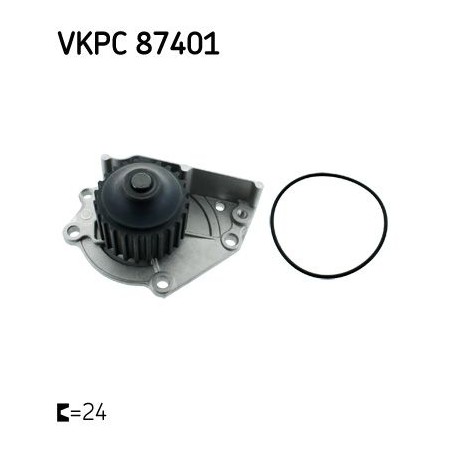 Water Pump, engine cooling SKF VKPC87401