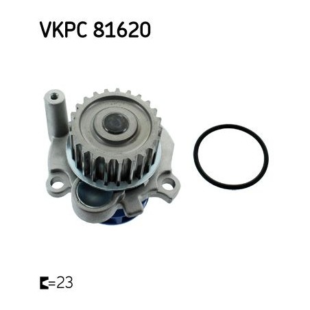 Water Pump, engine cooling SKF VKPC81620