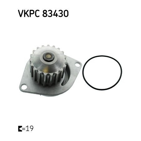 Αντλία νερού, ψυγείο κινητήρα SKF VKPC83430