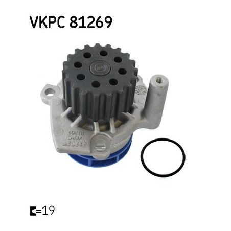 Water Pump, engine cooling SKF VKPC81269