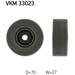 Deflection/Guide Pulley, V-ribbed belt SKF VKM33023