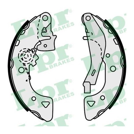 Brake Shoe Set LPR 07540