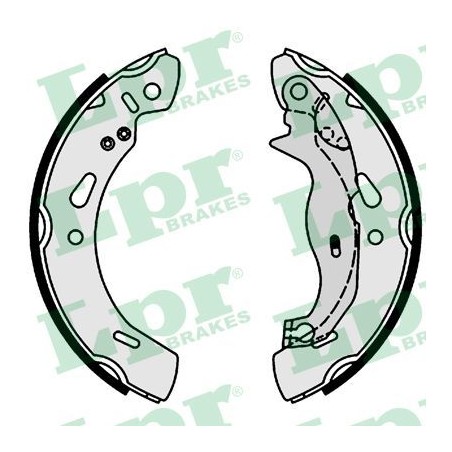 Brake Shoe Set LPR 01004