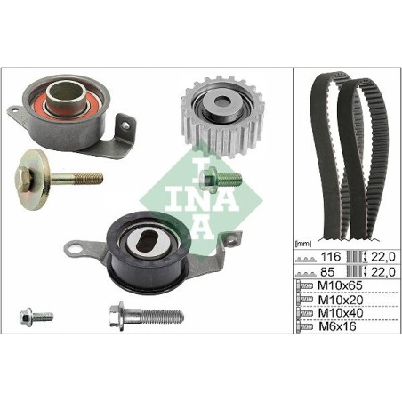 Timing Belt Kit INA 530001010