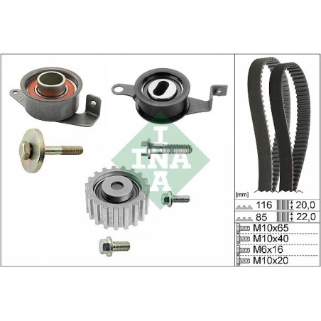 Timing Belt Kit INA 530000510