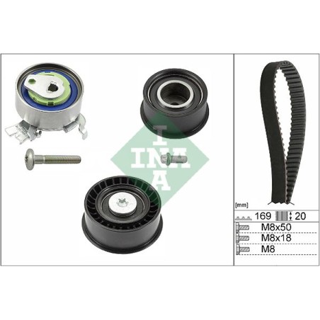 Timing Belt Kit INA 530007810