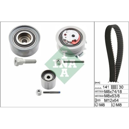 Timing Belt Kit INA 530046310