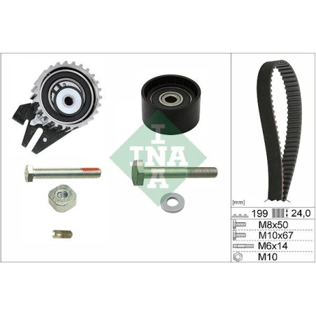 Timing Belt Kit INA 530056210