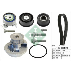 Water Pump & Timing Belt Kit INA 530044331