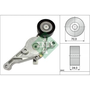 Belt Tensioner, V-ribbed belt INA 534015110