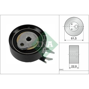Tensioner Pulley, timing belt INA 531025230