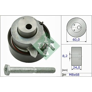 Tensioner Pulley, timing belt INA 531031710