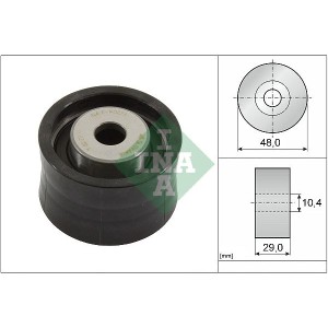 Deflection/Guide Pulley, timing belt INA 532009310