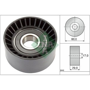 Τροχαλία παρέκκλισης, ιμάντας poly-V INA 532036420